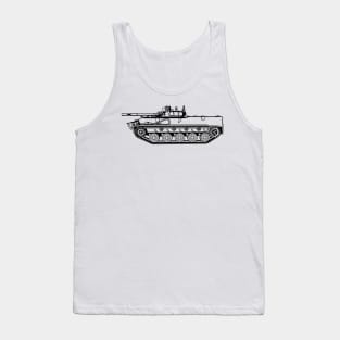 BMD4 amphibious infantry fighting vehicle tank Pop Art Tank Top